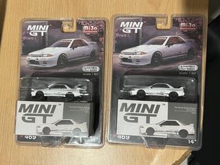 MINI GT #132 BRE LIVERY LB WORKS NISSAN SKYLINE GT-R R35 #46 1/64