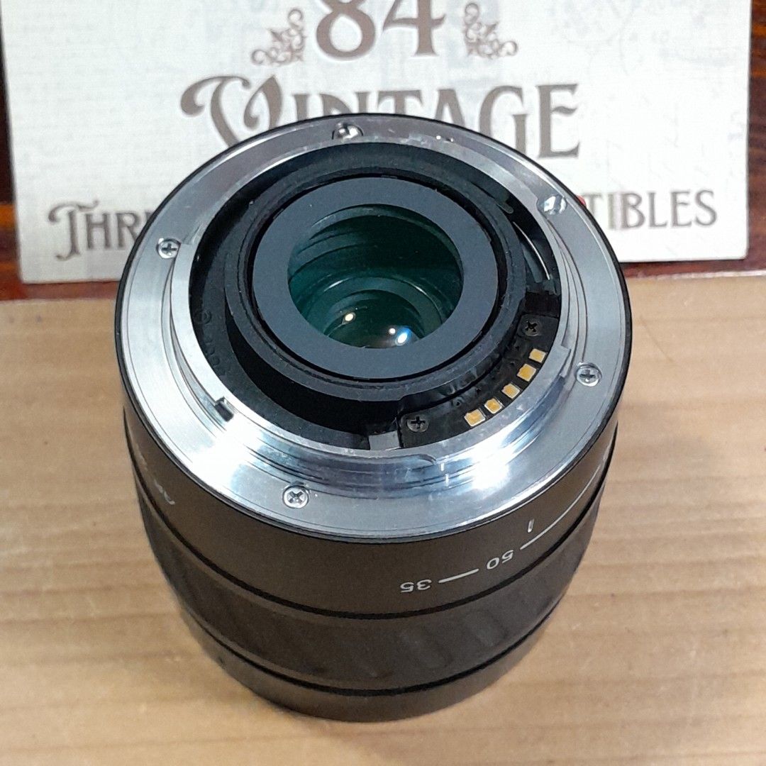 Minolta 35-80mm (Category: Lens & Kits) located in Las Pinas. Submitted by 84vintage (Listing ID 1438281104, Image 3). Description: Actual photos posted. Please examine them carefully as they are part of the description. --📌 MUST READ Before Dealing with us 📌-- ⚠️Price is posted. No lowballs please. ⚠️Vintage items are only sold As Is Where Is. If you want new items without any flaws, you can buy at the mall. Please manage your expectations. ⚠️