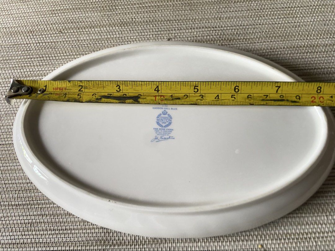 Minton Haddon Hall Blue Bone China Oval Serving Dish (Category: Dinnerware & Cutlery) located in Davao. Submitted by shauitoys2019 (Listing ID 1438127208, Image 2). Description: Original quality BRANDED products from Japan. Preowned in mint condition Please manage your expectation as this is gently used item and doesn’t come with its original packaging nevertheless its in gOod condition. We ship via J&T and Flash MOP GCASH AND BPI BDO BANKS. We c