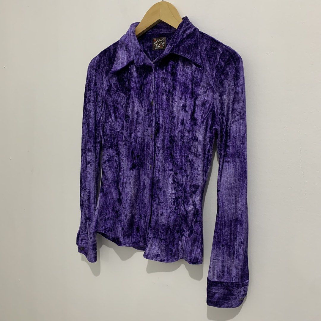 Miss Sixty Casual Blouse Shirt (Category: Blouses) located in Tagaytay City. Submitted by deetstreet (Listing ID 1438299564, Image 3). Description: Arm pit to arm pit: 17.5 Shoulder: 14.5 Sleeve: 24 Hem: 16.5 Length: 23.5 + sf.