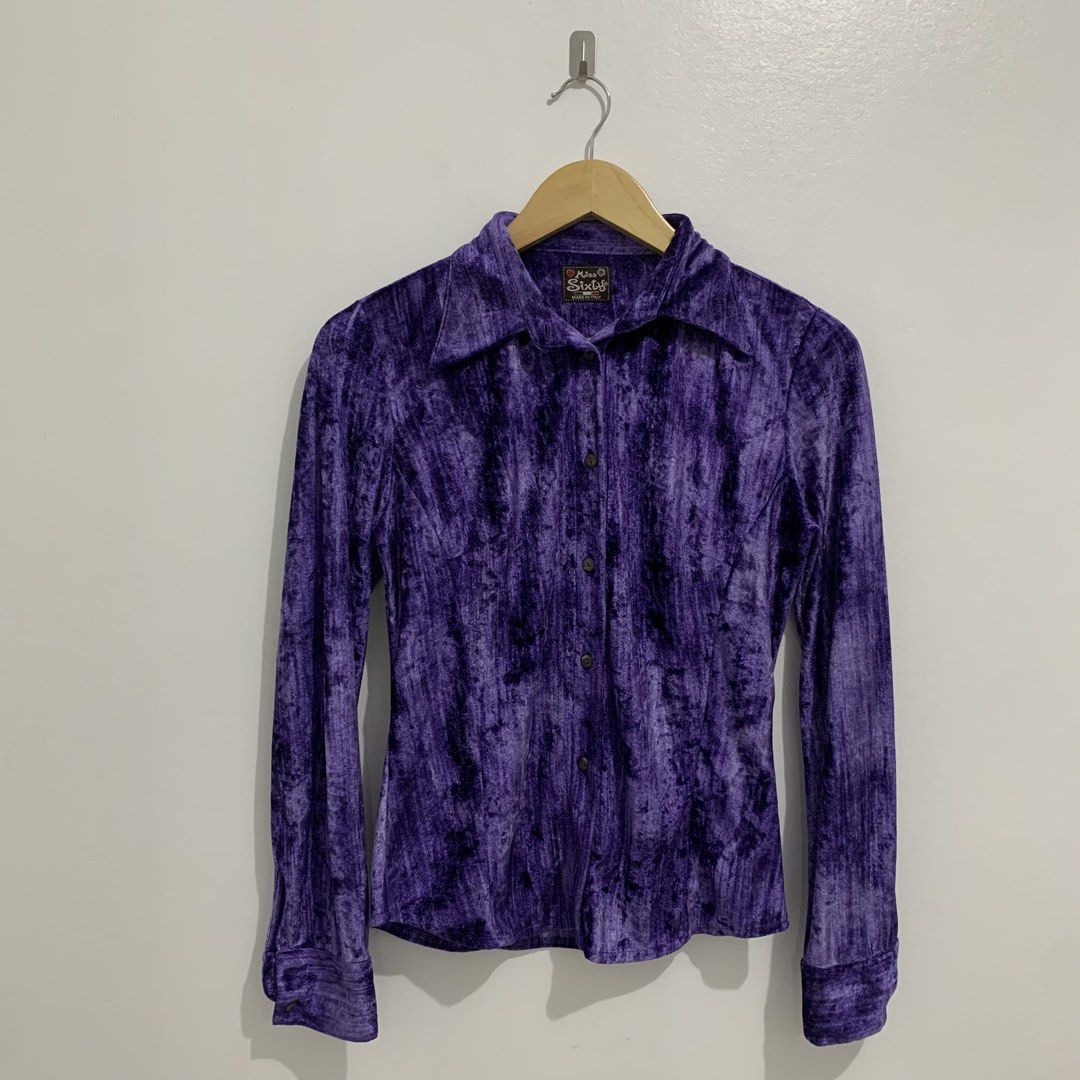 Miss Sixty Casual Blouse Shirt (Category: Blouses) located in Tagaytay City. Submitted by deetstreet (Listing ID 1438299564, Image 1). Description: Arm pit to arm pit: 17.5 Shoulder: 14.5 Sleeve: 24 Hem: 16.5 Length: 23.5 + sf.