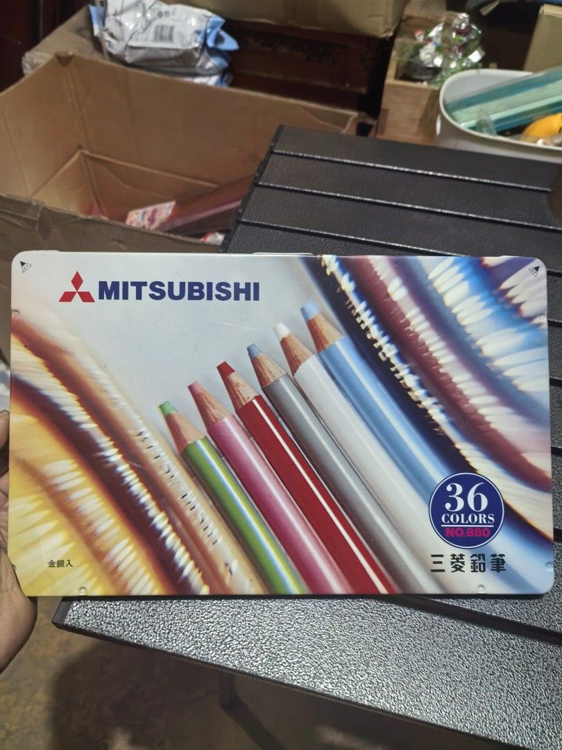 Mitsubishi - 36 Colors Colored Pencils (Category: Stationery & School Supplies) located in Cebu City. Submitted by dudes_villanueva (Listing ID 1438120922, Image 3). Description: Mitsubishi - 36 Colors Colored Pencils 📌 Preloved. Complete..