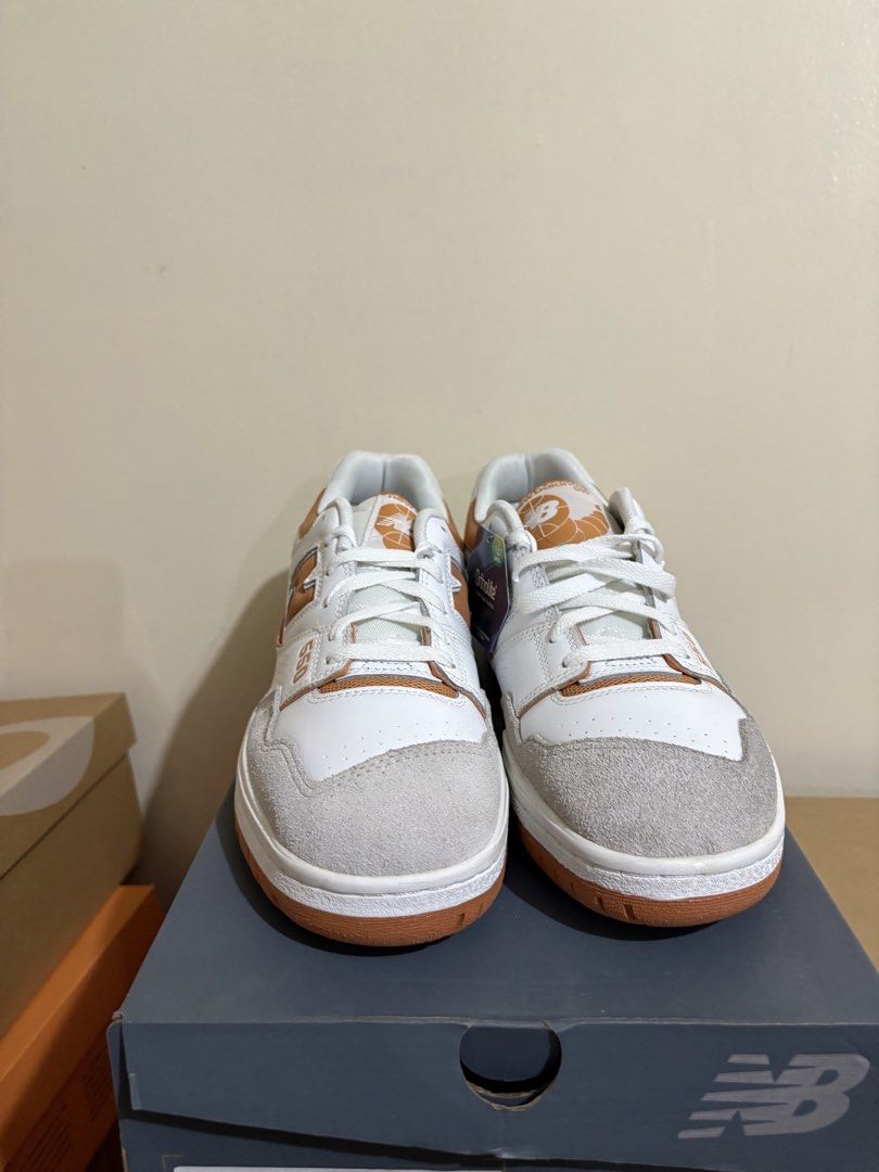 New Balance 550 Size 11.5 (Category: Sneakers) located in Quezon City. Submitted by helloqicks (Listing ID 1438261909, Image 3). Description: 🔘NEW BALANCE 550 BURNT ORANGE🔘 ➖US 11.5 ➖almost new / worn indoors, got it overseas 🏷️ Selling for 1,500 (SRP 8,495) ✅ ORIGINAL. LEGIT. AUTHENTIC ✅ MONEY BACK IF PROVEN FAKE 🔴 Shipping: Metro Manila - Lalamove or Grab 🔴 Location: BGC 🔴 MOP: GCash / Maya / Grabpay / Paypal / Bank Transfer ALL SALES FIN