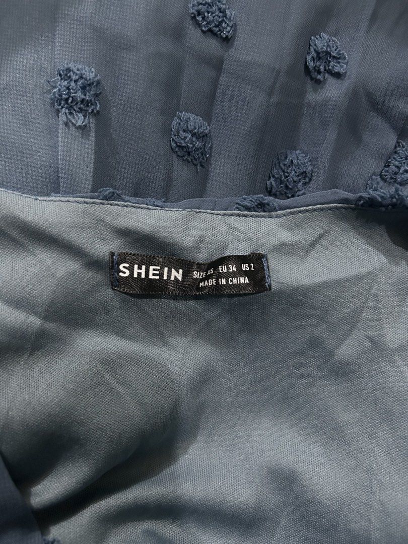 [New] Shein Blue Double Layer Dress (Category: Dresses) located in Caloocan City. Submitted by lily.mnl (Listing ID 1438202518, Image 2). Description: 💙Blue Dress - New : Shein with Pouch - Size: XS on Tag : fit to medium - Bust: 36” Length: 35” - Double-layer design. - Garterized waist. - Removable belt included. 💙Location: Bagong Silang, Caloocan 💙Shipping: Lalamove, Grab, J&T 💙Meet Up: SM North (weekdays) .