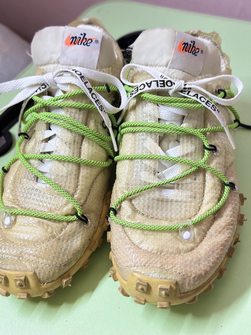 Nike x Off white size 6 ladies (Category: Sneakers) located in General Santos City (Dadiangas). Submitted by toysville888 (Listing ID 1438226496, Image 3). Description: Original Nike x Off white sneakers size 6 ladies unisex. no major flaws.