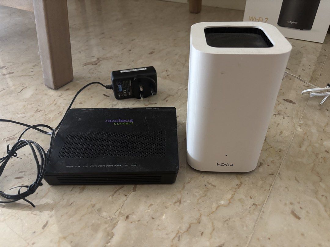 Nokia Router and Nucleus Connect Modem455450474474393600