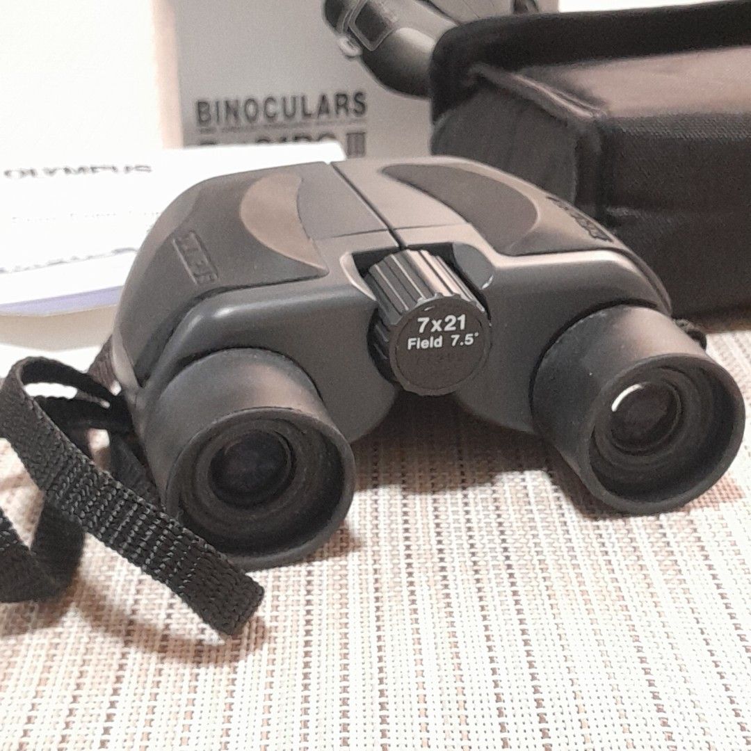 Premium Olympus 7x21 Binoculars (Category: Hiking & Camping) located in Las Pinas. Submitted by 84vintage (Listing ID 1438253340, Image 1). Description: Bnew condition with box. Bitingly sharp and clean optics. Compact size easily fits in your bag. Great for concerts, birding and travel. Very easy on the eyes, plus we can help you understand how to use one. You can buy a bit cheaper than this elsewhere but pls understand this.... if you buy from 