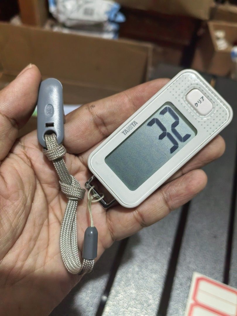 Pedometer - Model FB-740 (Category: Health Monitors & Weighing Scales) located in Cebu City. Submitted by dudes_villanueva (Listing ID 1438125056, Image 2). Description: Pedometer - Model FB-740 Brand: Tanita 📌 Footstep Monitor Counter. 📌 Excellent Working Condition..