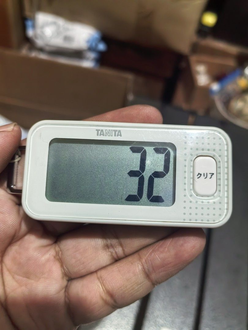 Pedometer - Model FB-740 (Category: Health Monitors & Weighing Scales) located in Cebu City. Submitted by dudes_villanueva (Listing ID 1438125056, Image 1). Description: Pedometer - Model FB-740 Brand: Tanita 📌 Footstep Monitor Counter. 📌 Excellent Working Condition..