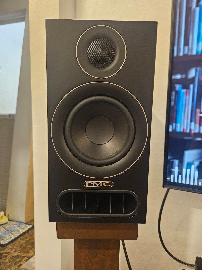PMC Prodigy1 Speaker (Category: Soundbars, Speakers & Amplifiers) located in Malvar. Submitted by kapeko2 (Listing ID 1438127836, Image 1). Description: - PMC Prodigy1 - Pair - Already burn in,lightly use (use in room set up) - complete with manual and box - includes grille which is purchase seperately - 5 star review, do your own research for the performance - no dent or scratches - you can test all you want - for pick up or meet up in Festival 