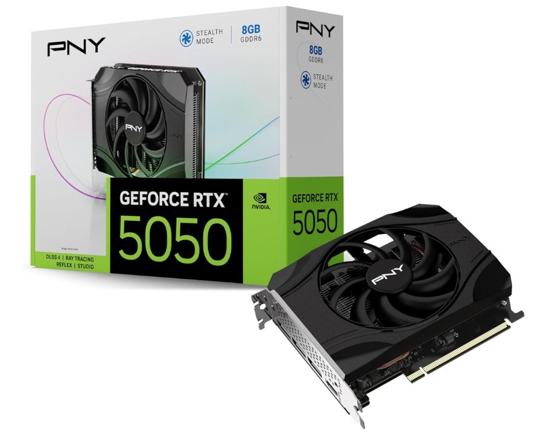 PNY GeForce RTX 5050 8GB Graphics Card456004089656135680