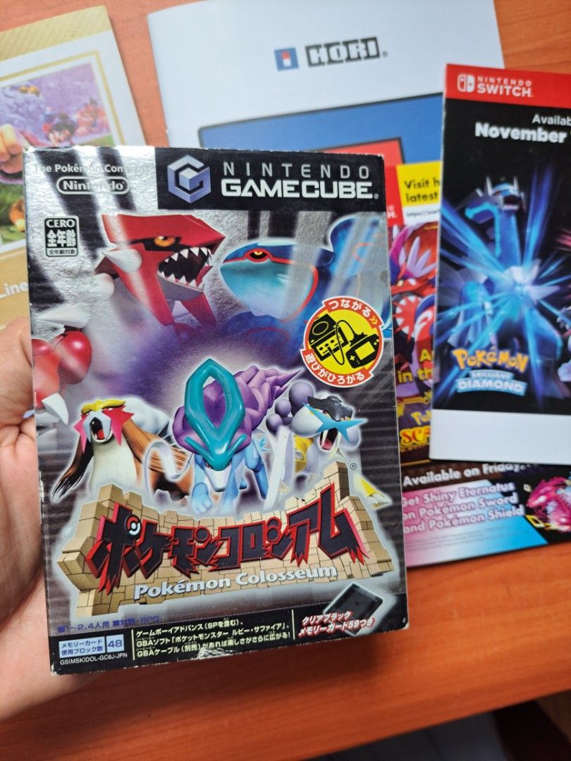 Pokemon Colosseum with Celebi disc (Complete) (Category: Nintendo) located in Rizal. Submitted by retropesos (Listing ID 1438156347, Image 2). Description: Original and working, Disc is in good condition. Complete in box, Pokemon colosseum and Celebi disc. The only way to get Celebi and Ho-oh in gen 3 legitimately. Free nintendo promotion catalog and panplet.