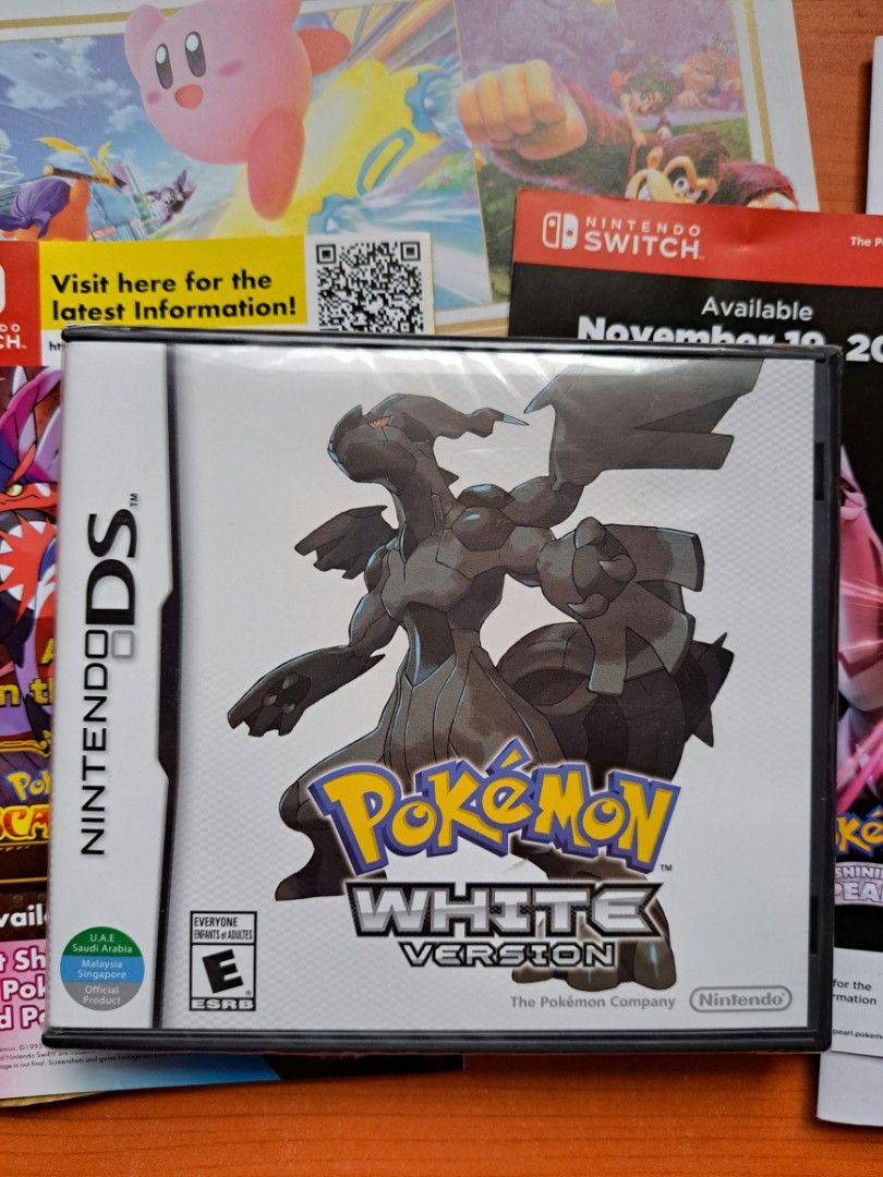 Pokemon White version (Bnew sealed) (Category: Nintendo) located in Rizal. Submitted by retropesos (Listing ID 1438163054, Image 2). Description: Pokemon white brandnew sealed, good for grading and collection. Free nintendo catalog and panplet.