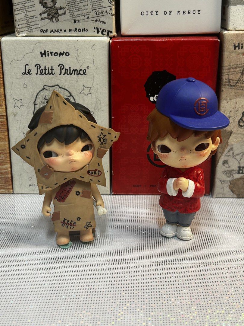 POP MART Hirono Warrior & Hev Abi (Category: Designer & Blind Box Toys) located in Angeles City. Submitted by amayori (Listing ID 1438298762, Image 1). Description: Both have issues With complete inclusions .