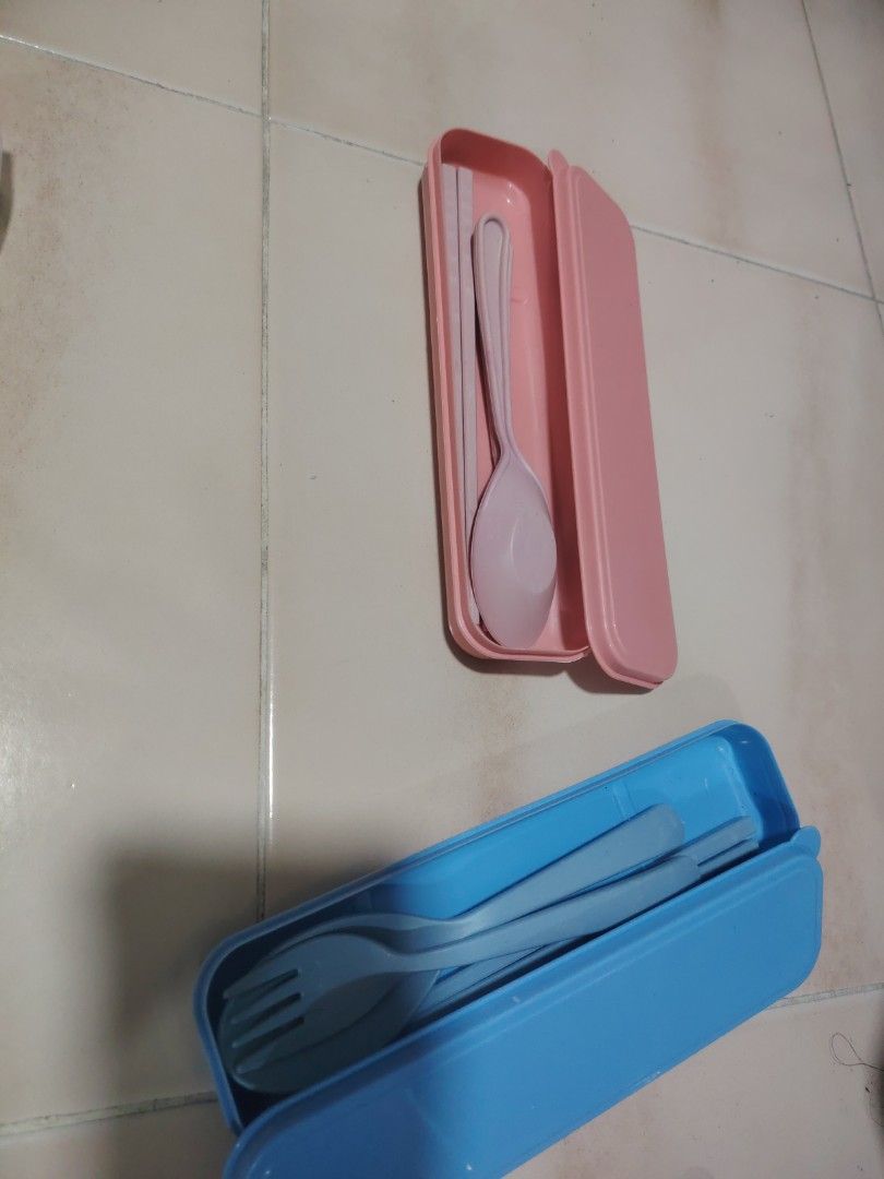 Portable Cutlery Set with Case455956685894471680