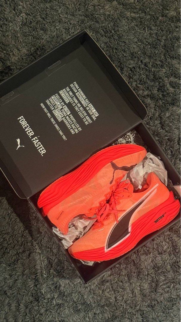 Puma Deviate Nitro Elite 3 (Category: Sneakers) located in Pasig City. Submitted by shopaholic2020_ (Listing ID 1438121600, Image 1). Description: Puma Deviate Nitro Elite 3 Size 9 US Used 2x Intervals Only SRP PHP 12,900 .