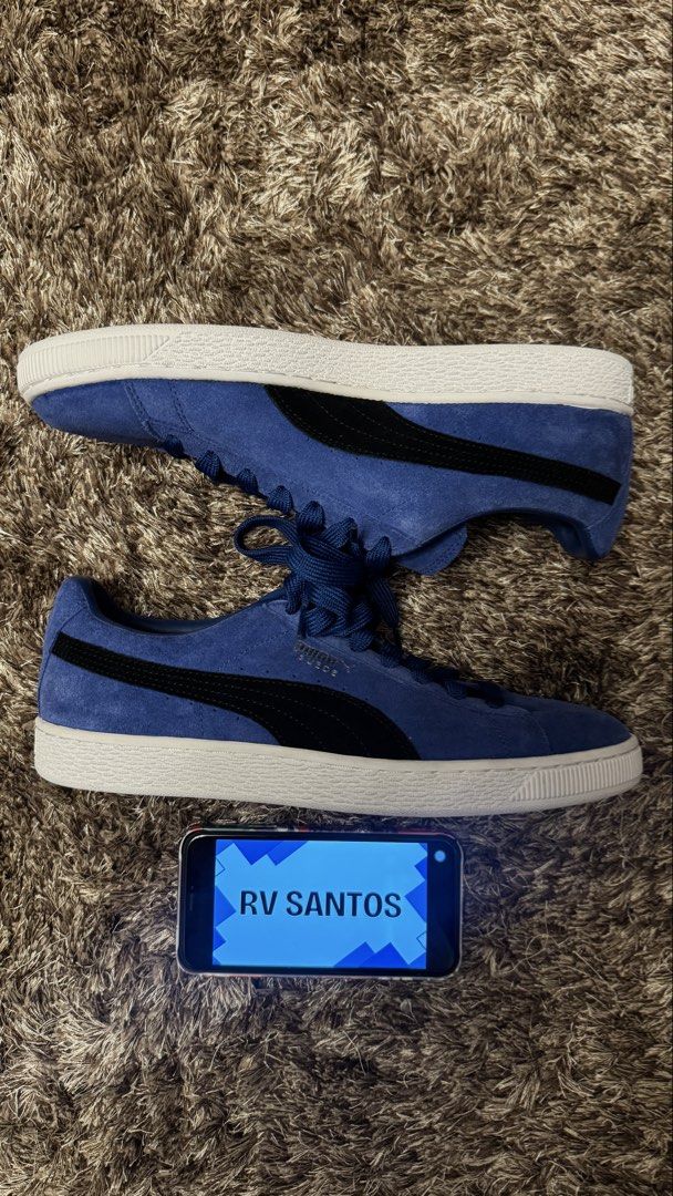 Puma Suede Classic+ ‘True Blue’ (Category: Sneakers) located in Taytay. Submitted by dracheee_ (Listing ID 1438271414, Image 1). Description: 🔥 FOR SALE: Puma Suede Classic+ ‘True Blue’ 🔥 ✔ Brand New ✔ Size 10.5 ✔ No box 💰 Price: ₱1,700 (slightly negotiable) 📍 Meet-up: • Taytay, Rizal • Venice Grand Canal Mall, McKinley 📦 Shipping available (buyer shoulders the fee).