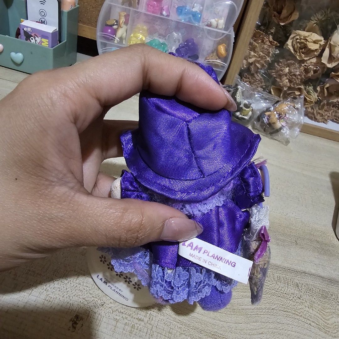 Purple Doll Lavender Friend Charm (Category: Designer & Blind Box Toys) located in Manila. Submitted by lovelylovesjapan (Listing ID 1438172656, Image 3). Description: 🌸The item is on-hand and authentic from Japan 🌸Mode of Payment (MOP): GCASH/Bank Transfer 🌸Mode of Delivery (MOD): J&T or Lalamove (Shipping every Saturday and Sunday) Notes: 🩷Breakable items are packed with care and caution. Seller will not be held liable for any damages incur