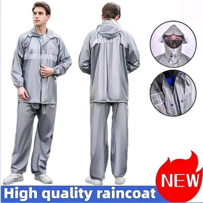 rain coat (Category: Coats, Jackets and Outerwear) located in Manila. Submitted by asstditems (Listing ID 1438160723, Image 1). Description: ￼Multifunctional Raincoat Motorcycle Waterproof and Breathable Raincoat Fashion Reflective and Breathable Split Raincoat Zipper Set same-day delivery via lalamove gcash or cod payment ncr area godbless happy shopping.