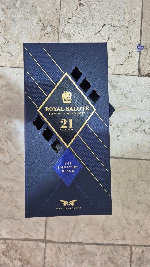 Royal Salute Chivas Regal 21 YO (Category: Beverages) located in Manila. Submitted by clint.chan (Listing ID 1438175394, Image 3). Description: Royal Salute Blended Scotch Whisky 21 Years Old 700ml New, Unused Have more than 1 bottle .