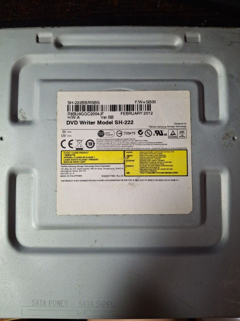 Samsung SH-222 DVD Writer455911170334402561