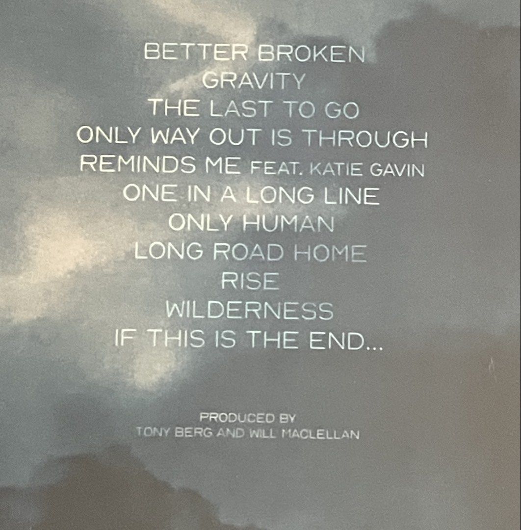 SARAH MCLACHLAN Better Broken Vinyl LP (Category: Vinyls) located in Paranaque City. Submitted by d33t00 (Listing ID 1438127811, Image 3). Description: SARAH MCLACHLAN Better Broken Vinyl LP Tracklist: A1 Better Broken A2 Gravity A3 The Last To Go A4 Only Way Out Is Through A5 Reminds Me Featuring – Katie Gavin A6 One In A Long Line B1 Only Human B2 Long Road Home B3 Rise B4 Wilderness B5 If This Is The End... US pressing, 2025 Brand new, sealed 