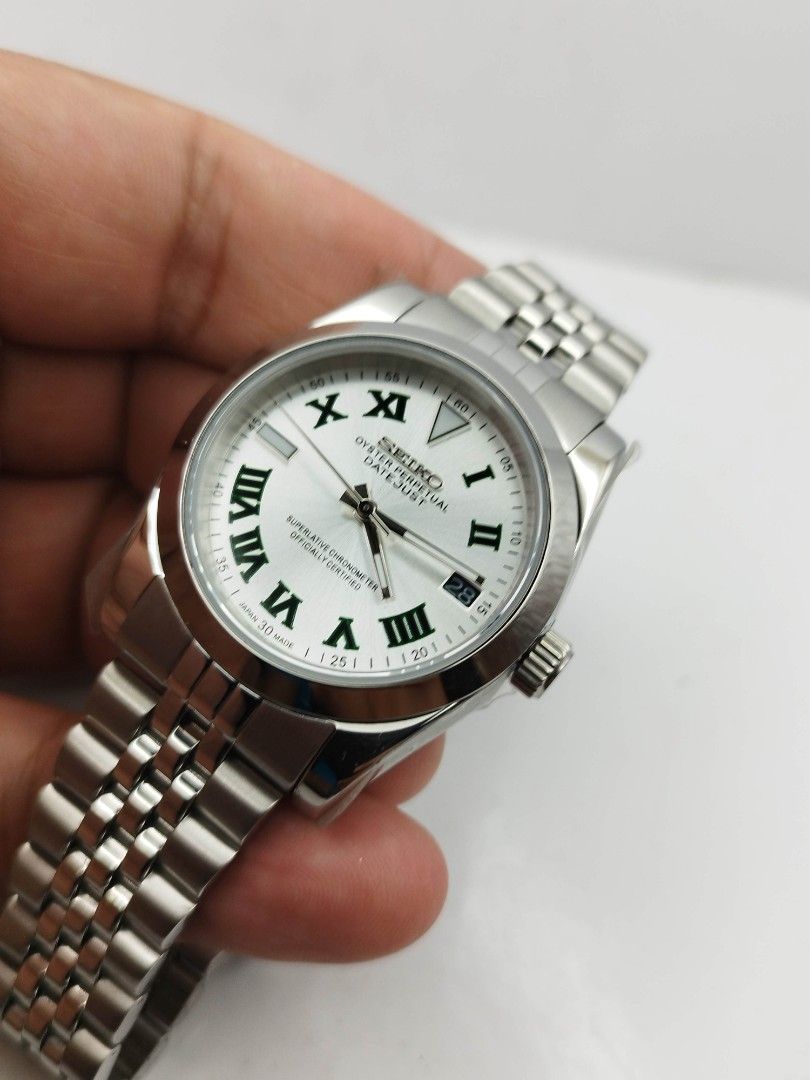Seiko explorer seikolex mod (Category: Men's Watches) located in Quezon City. Submitted by WatchProject (Listing ID 1438277734, Image 2). Description: Original Seiko 7s26 automatic movement not bnew Newly overhauled and oiled movement In good running condition Open back case 39mm case dm 904L stainless steel aftermarket base dial and strap With box paper bag and manual.