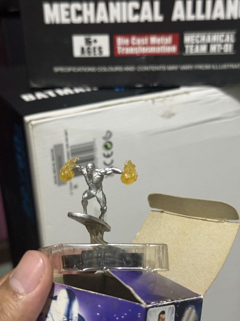 Silver Surfer Heroclix Galactic Guardians (Category: Figurines & Statues) located in Manila. Submitted by lyledizon (Listing ID 1438294640, Image 3). Description: Silver Surfer Heroclix Galactic Guardians Herald Galactus Marvel Comics Good condition .