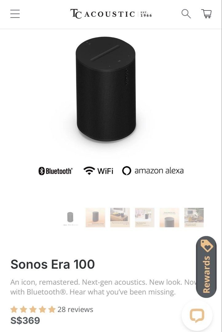 Sonos Era 100 - Black455988589772810243