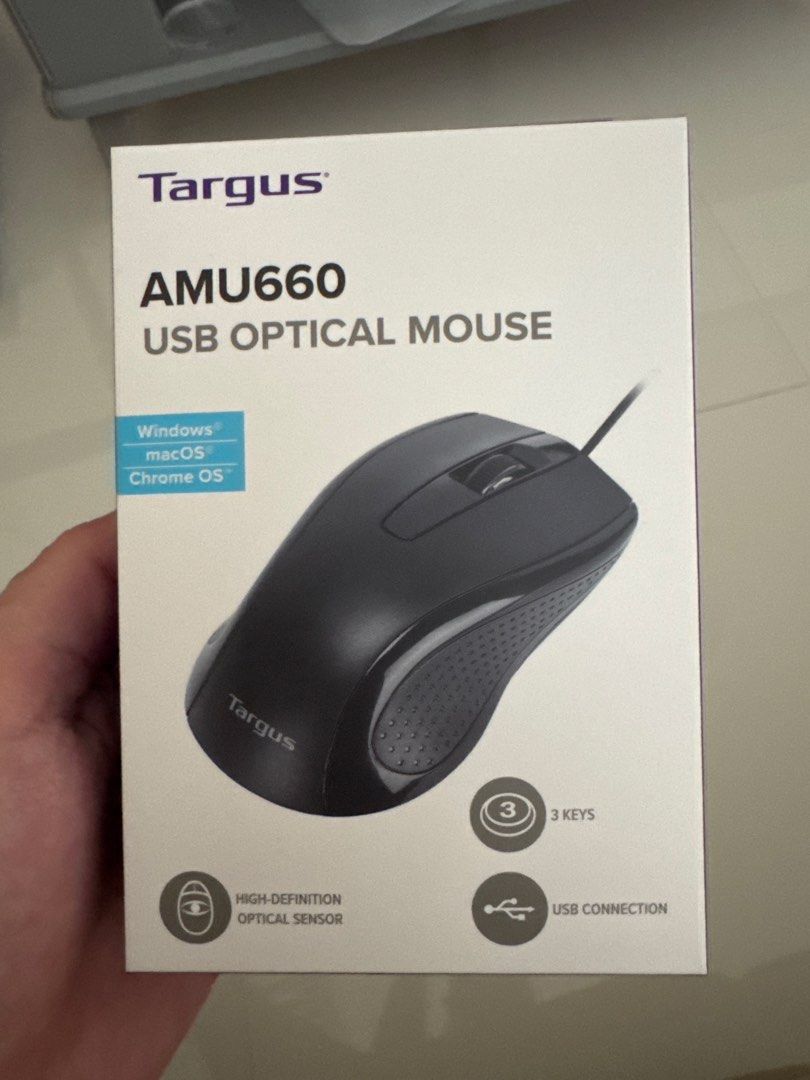 Targus AMU660 USB Optical Mouse455560069079388160
