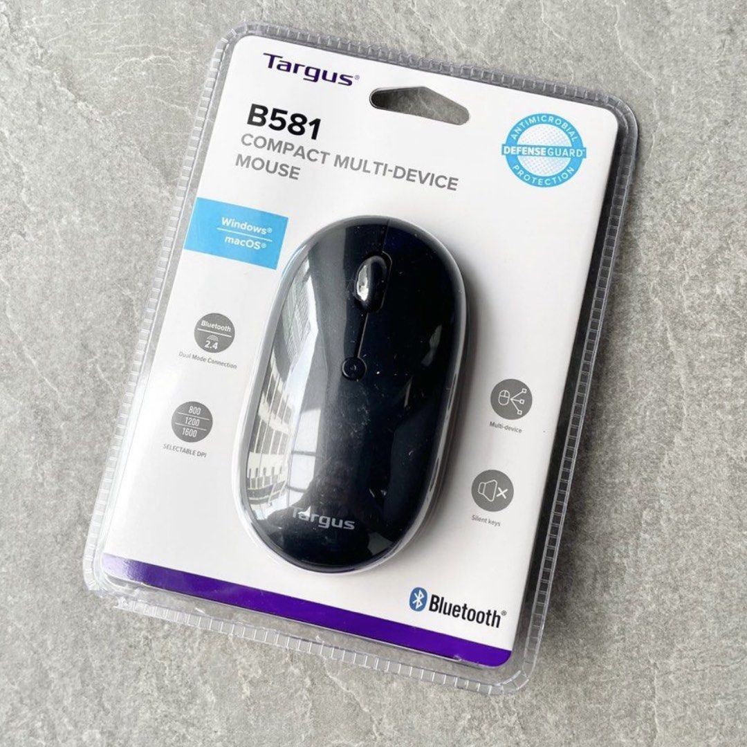 Targus B581 Compact Multi-Device Bluetooth Mouse455559226003312640
