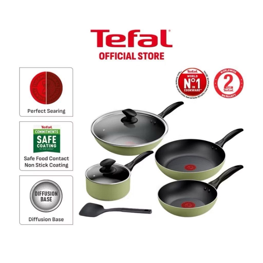 Tefal Cookware QuickChef Moringa 7pcs Set456247547045488640