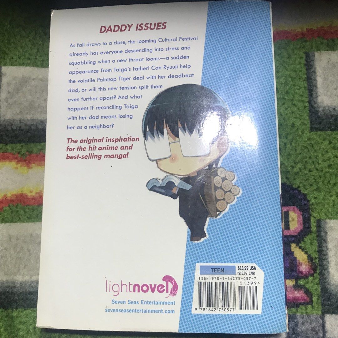 Toradora! Volume 5 Light Novel (Category: Comics & Manga) located in Rizal. Submitted by makoroku89 (Listing ID 1438302995, Image 2). Description: Note: Please message me first before decide to purchase..