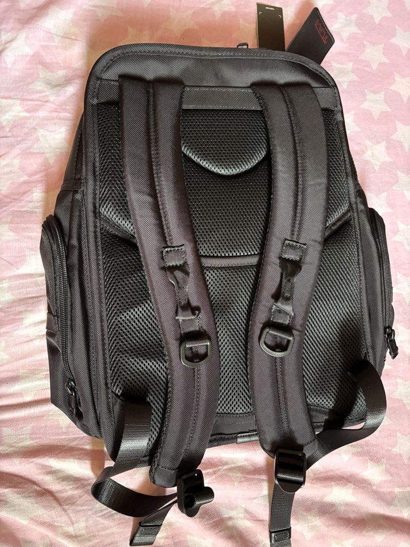 Tumi Alpha 3 Briefpack (Category: Backpacks) located in Las Pinas. Submitted by kart.lp (Listing ID 1438232778, Image 3). Description: Used for three times only for a trip. It can fit laptop, books and clothes, and has lots of pockets..