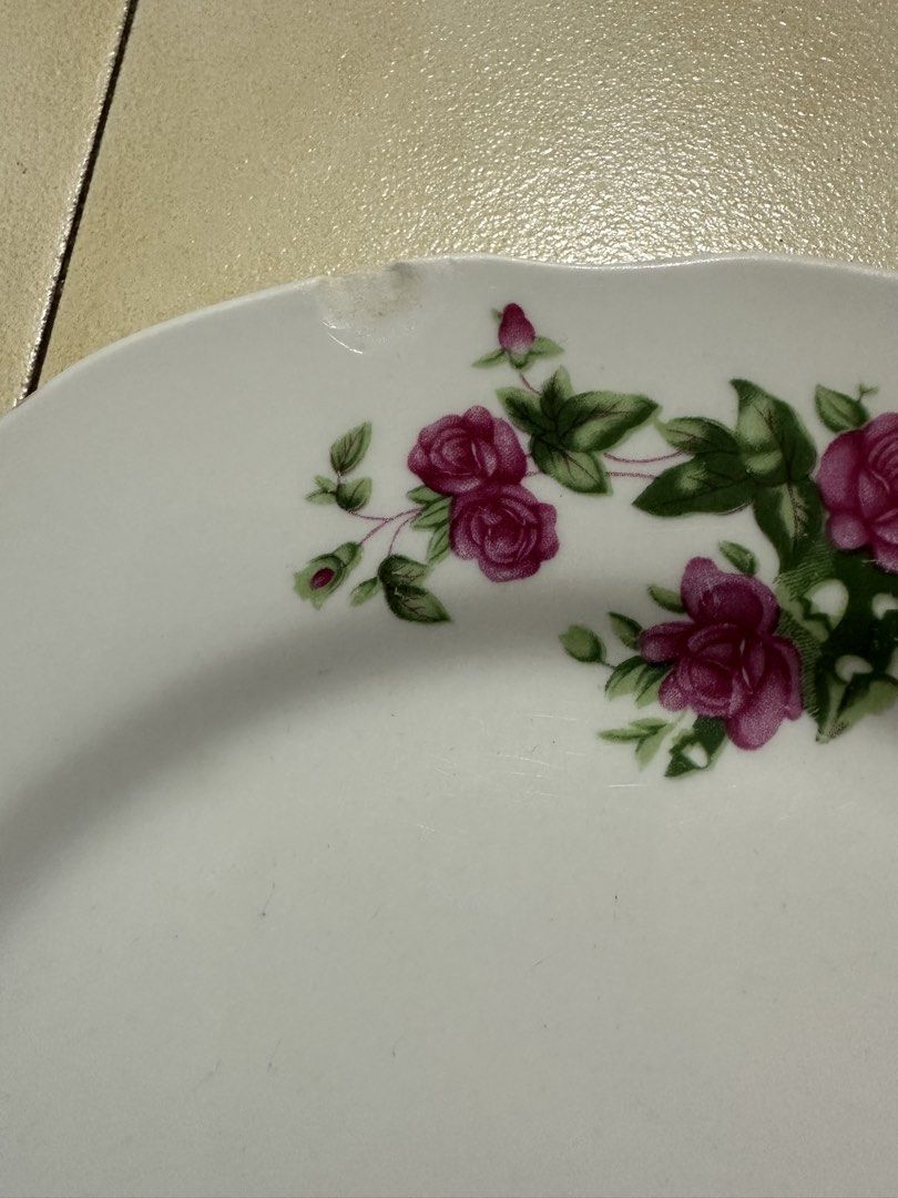 Vintage Floral Plates455836153047296004