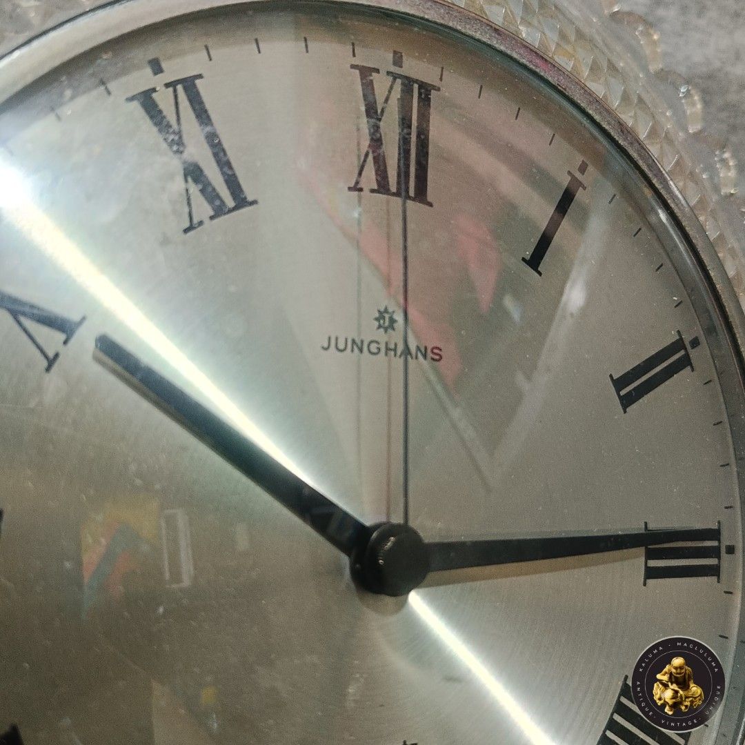 Vintage JUNGHANS Table Clock Led Crystal Germany (Category: Clocks) located in Meycauayan. Submitted by ka_luma (Listing ID 1438230514, Image 3). Description: has some weight quartz movement LAST PRICE POSTED FREE SHIPPING.