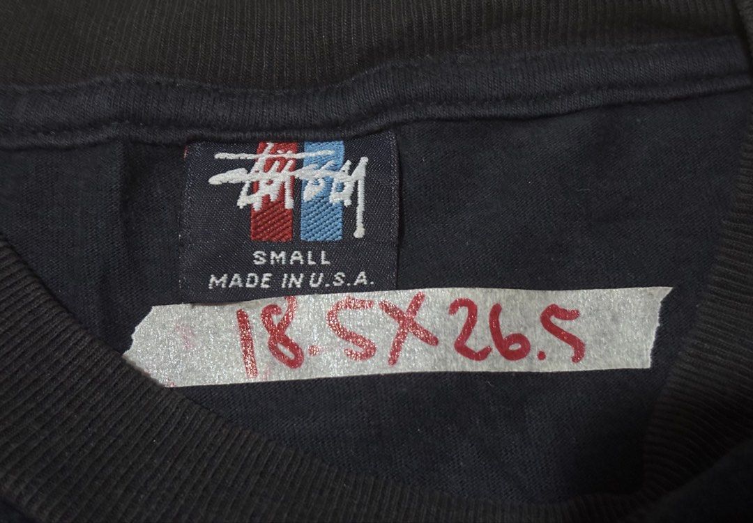 Vintage Stussy Shadow Man (Category: Tshirts & Polo Shirts ) located in Noveleta. Submitted by nep21 (Listing ID 1438229086, Image 3). Description: Vintage Rare Stussy Shadowman Shirt Size S 18.5”Wx26.5L Very good condition Selling for 1,500 pesos Noveleta,Cavite location Shipping J&T,Lalamove or LBC.