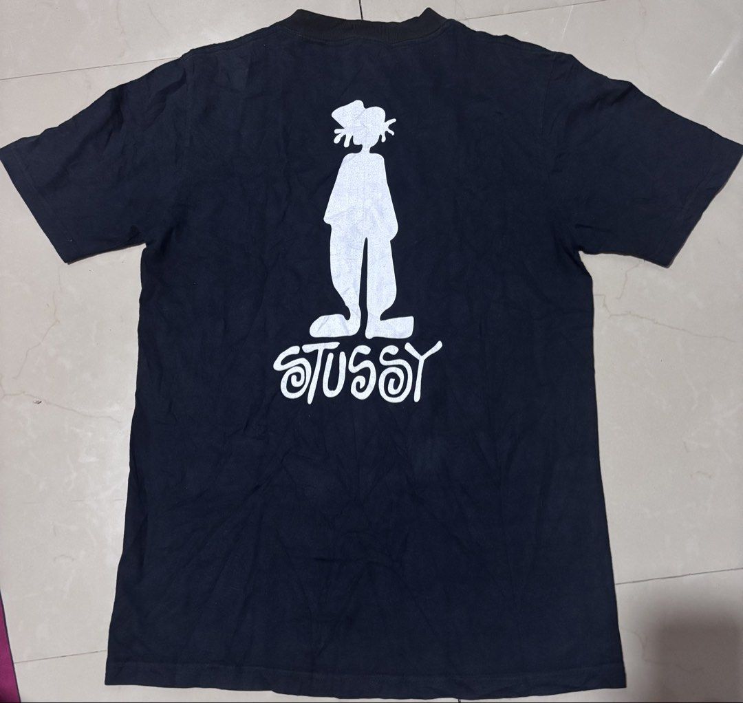 Vintage Stussy Shadow Man (Category: Tshirts & Polo Shirts ) located in Noveleta. Submitted by nep21 (Listing ID 1438229086, Image 1). Description: Vintage Rare Stussy Shadowman Shirt Size S 18.5”Wx26.5L Very good condition Selling for 1,500 pesos Noveleta,Cavite location Shipping J&T,Lalamove or LBC.