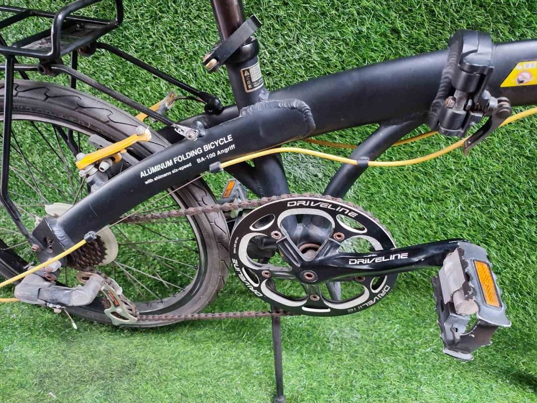 Wachsen 20" Folding Bike Japan Surplus (Category: Bicycles) located in Valenzuela. Submitted by haponbikessurplus (Listing ID 1438123232, Image 3). Description: WACHSEN FOLDING BIKE ALLOY FRAME 6 SPEED 2 FOLD WITH FRONT RACK WITH CARRIER CENTER STAND COLOR: BLACK.
