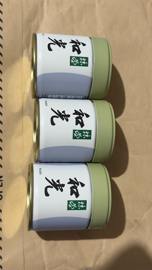 Wako (40g) - Matcha - From Japan (Category: Other Food & Drinks) located in Manila. Submitted by neilmatthewlua (Listing ID 1438119380, Image 1). Description: Selling my extra Wako 40g just bought from Japan. I have 2 spare tin cans for it. Shipping from Manila.