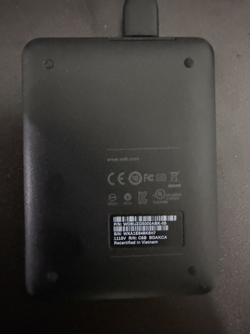 WD Elements 500gb External Hard Drive455884460587100161