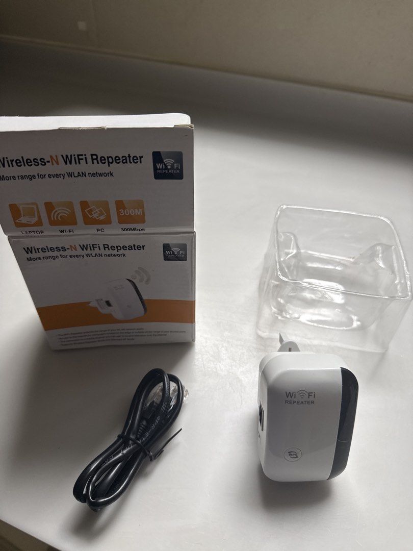 Wireless-N WiFi Repeater - Extends WiFi Range455666541308170240