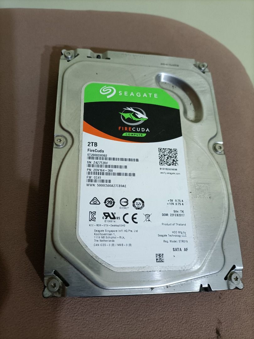 WTS 3.5" 2TB harddisk455668274195353600