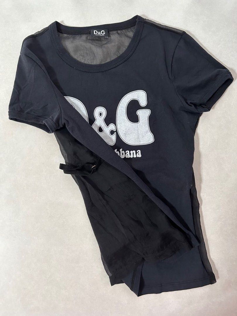 Y2K D&G by Dolce & Gabbana - Mesh Back (Category: Luxury Apparel) located in Angeles City. Submitted by bettyboop1k (Listing ID 1438238200, Image 2). Description: PM for more details -for BADDIES out there! 😮‍💨 -breathable mesh back detail for a unique, bold look -great condition, ready to wear .