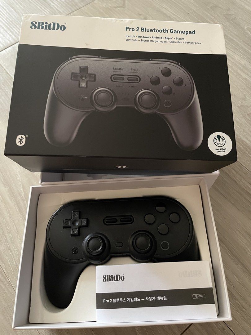 8BitDo Pro 2 Controller Wireless Controller with Dock (for Windows PC, Android, Steam Deck & Raspberry Pi) (Category: Controllers) located in Kuala Terengganu. Submitted by gomogioutdoor (Listing ID 1438363913, Image 1). Description: .