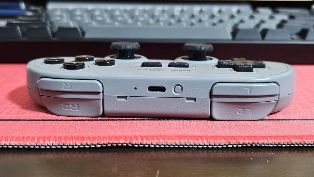 8BitDo SN30 Pro Bluetooth Gamepad (Category: Controllers) located in Paranaque City. Submitted by martan9 (Listing ID 1438465934, Image 2). Description: 8BitDo SN30 pro Bluetooth gamepad PHP 900 (fixed) Like New Will issue replacement USB C to C cable No box Sitting in storage for the last 2 years - still functional, battery life couldn't gauge Delivery can be arranged at expense of buyer Meetups possible at BGC, Makati, Arca South, Taguig, Sucat