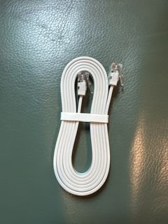 White Flat Ethernet Cable465359118450053120