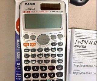 Casio fx-50FH II Calculator Program Set462325655641139200