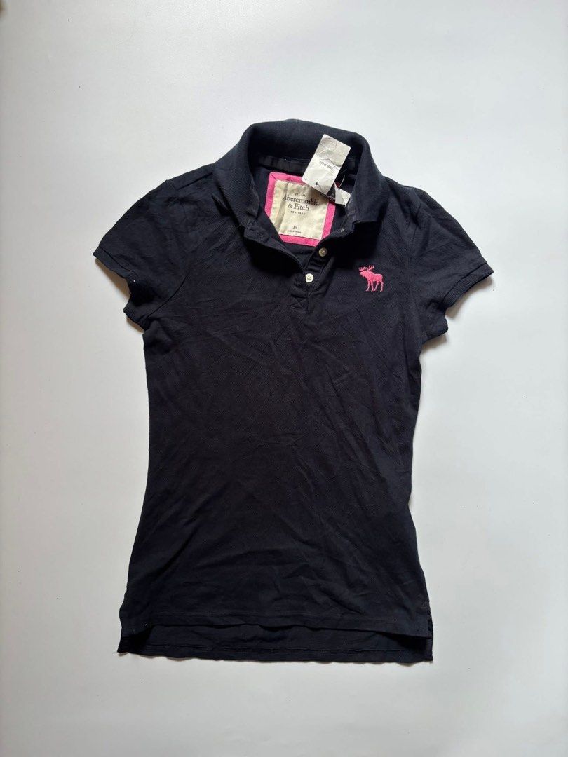 Abercrombie & Fitch polo top (Category: Others Tops) located in San Enrique. Submitted by getsthrift (Listing ID 1438463895, Image 1). Description: no issue w hangtags xs-s so cute.