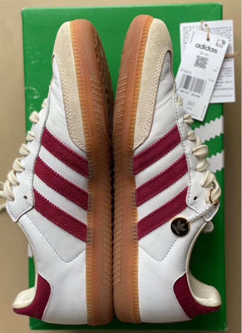 Adidas Sporty & Rich Limited Edition Samba (Category: Sneakers) located in Manila. Submitted by avarcillas0329 (Listing ID 1438436750, Image 1). Description: Like new. Complete with box, extra shoe lace and Sporty and Rich medallion Hard to find.